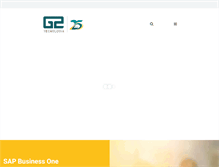Tablet Screenshot of g2tecnologia.com.br